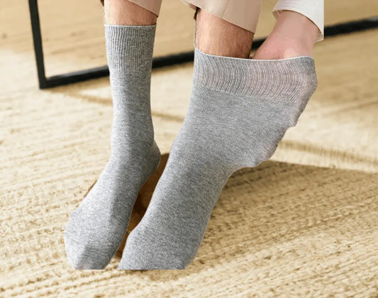 Men's Diabetic Dress Socks - Assorted Colors ( 2 pairs ) - ZenHeel.com