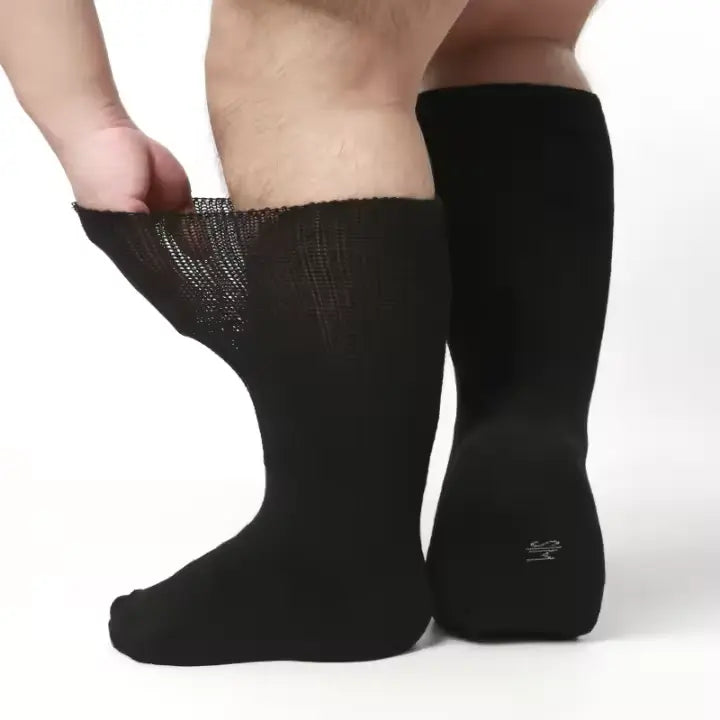 2 Pack - Extra Wide Edema Diabetic Socks for Men and Women ZenHeel.com