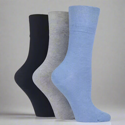 Men's & Women's Knit Crew Diabetic Socks